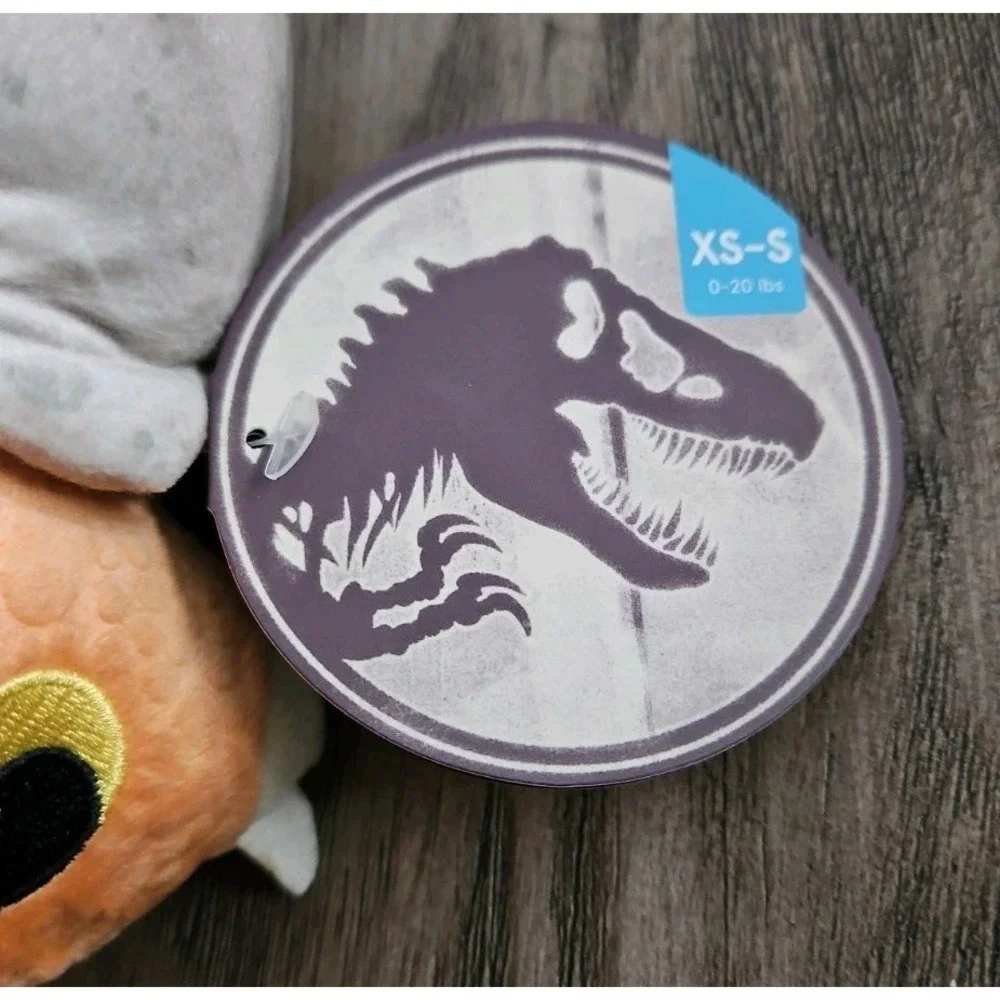 NWT RARE Bark Box Jurassic World Baby Triceratops with Egg Shell XS/S
